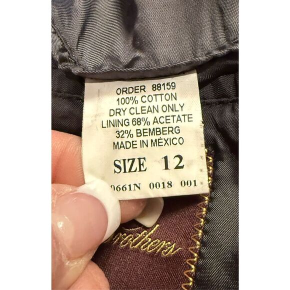 Brooks Brothers Boys Corduroy 3-Button Blazer Sz. 12 Brown Preppy Classic - Picture 5 of 10